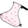SEWOART Copri Pancia per Cani, Protezione Torace Cucciolo XS Rosa