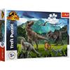 Trefl - Puzzle 100 pezzi, Dominion, Jurassic World, 5+ | Sviluppo della concentrazione e della percezione, alta qualità, puzzle ricchi di dettagli, puzzle colorati per bambini