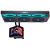 LIAN LI Dissipatore a Liquido Lian Li HydroShift II UNI FAN TL display OLED Curvo 360mm Nero