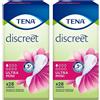 SCA HYGIENE PRODUCTS Tena Discreet Ultra Mini Assorbenti Offerta 2 Confezioni da 28 Pezzi (2x28)
