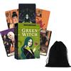 US GAMES The Secret Oracle Of The Green Witch Mazzo Di Carte Tarot E Guida Con Borsa