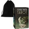LO SCARABEO Set Mazzo Di Tarocchi Ferenc Pinter Con Borsa In Velluto LO SCARABEO