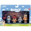 Rocco Giocattoli Bluey 4 Action Figures Pigiama Party