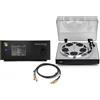 Thorens + Gold Note + Van den Hul PH-10 nero + TD 404 DD nero + D-501 Hybrid RCA/RCA + filo di massa 1m
