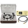 Thorens + Gold Note + Van den Hul PH-10 oro + TD 404 DD noce + D-501 Hybrid RCA/RCA + filo di massa 1m