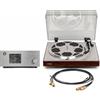 Thorens + Gold Note + Van den Hul PH-10 argento + TD 404 DD rovere opaco + D-501 Hybrid RCA/RCA + filo di massa 1m