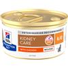 HILLS Hill's Prescription Diet k/d Mousse Gatti Pollo Lattina 12x85g POLLO