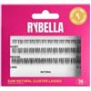 Rybella Raw Natural Cluster Lashes - Ciglia finte a ciuffetti effetto naturale - 36 pezzi