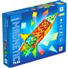Geomag magnetic tiles gems rocket 4105 - 32 tessere magnetiche, età 3+