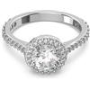 SWAROVSKI ANELLO ANGELIC ROUND CRY 52