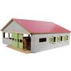 Kidsglobe Kids Globe Pferdestall mit 3 Boxen und Reitplatz, Lünge: 62 cm