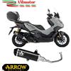Arrow Scarico Completo Honda ADV 350 2026 Arrow Per Moto Terminale Urban Nero 53054ANN