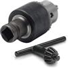 DAVIPGFSU Convertitore da 1,5-13 mm 1/2-20UNF chiave trapano mandrino filettatura cambio rapido SDS 1/4 esagonale avvitatore a percussione bit biella (mandrino quadrato bussola)