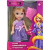 Fairytale Princess - Raperonzolo, bambolina 16 cm con pony e spazzola, 3+ anni
