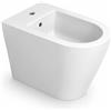 Ceramiche Dolomite Ceramica Dolomite Mirto Round Bidet filo parete 36ž55 cm monoforo