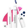 Wonderskin Kit Lip Stain - Tinta labbra peel off, rossetto a lunga durata | Kit peel off con Lip Stain Masque e spray attivatore: applica, spruzza e stacca per un colore waterproof e no transfer