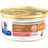 HILLS Hill's Prescription Diet k/d Mousse Gatti Pollo Lattina 12x85g SALMONE