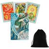 AGM / DUSSERRE Aleister Crowley Thoth Tarot - Carte Pocket Deck Esoteriche AGM Con Borsa