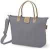 Inglesina Day Bag Element Paper Blue, Borsa Pratica con Tracolla Regolabile, Cotone e Lino