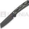 Kizer Cutlery Coltello pieghevole Kizer Cutlery Madrac CL AirTi M390, Black & Gray Vortex Micarta, Stonewash PVD