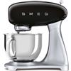 Smeg Impastatrice Bicolor Nero Estetica 50's Style SMF04BLEU