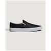 Vans Scarpe Vans Classic Slip-On Leather nero bianco - 41