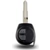 kuyuansu 2 Pulsanti Guscio chiave auto per Suzuki Grand Vitara SWIFT Ignis Alto SX4 | Ricambio Caso Chiave, Fob Housing
