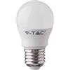 V-TAC Smart light VT-5124 lampadina E27 WiFi 4,5W mini globo G45 dimmable RGB+3IN1 gestione smartphone - sku 2755