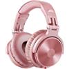 OneOdio Cuffie Bluetooth senza fili con driver da 50 mm, cuffie stereo HiFi pieghevoli senza fili con microfono [fino a 110 ore e BT 5.2]