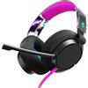 Skullcandy Cuffie da gioco over-ear a filo con driver da 50 mm, microfono AI, percezione sonora migliorata e compatibilità multipiattaforma