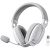 Redragon Cuffie da gioco wireless a 3 modalità con illuminazione blu - Leggere - Audio surround 7.1 - Driver da 40 mm, microfono rimovibile