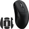 MAMBASNAKE Mouse da gioco super leggero, sensore PixArt PAW3950MAX, 8K Wireless/BT/2.4G, 42000 DPI, per Win11/Xbox/PS/Mac con tempo di risposta rapido