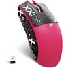 MAMBASNAKE Mouse da gioco - Fino a 22000 DPI, sensore PixArt PAW3311, BT/2,4 G/cablato, leggero 59 g, 2000 W clic, accelerazione 40 G, lunga durata della batteria, per Win/Mac