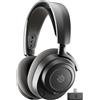 SteelSeries Cuffie da gioco Arctis Nova 7P Wireless Gen 2 per PS5, PC e altro, 2,4 GHz + Bluetooth, controllo tramite app, batteria con oltre 50 ore di autonomia, ricarica rapida, audio surround a 360°, USB-C