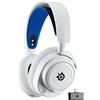 SteelSeries Cuffie da gioco wireless Arctis Nova 7P - Multi-piattaforma PS5, PC, VR - Driver HiFi, 2,4 GHz + Bluetooth, batteria da 38 ore, USB-C, microfono retrattile