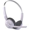 JLab Cuffie wireless con microfono, batteria con oltre 50 ore di autonomia, cuffie Bluetooth On Ear per PC, wireless con multipoint, per cellulari e ufficio, chiamate cristalline