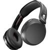 Skullcandy Cuffie wireless Bluetooth, fino a 50 ore di autonomia, leggere, perfette per viaggiare, vestibilità sicura, resistenti al sudore e all'acqua, microfono