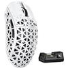 MAMBASNAKE Mouse da gioco con fino a 42000 DPI, sensore PAW3950MAX, ultraleggero 39 g, chip Nordic 52840, wireless 2,4 GHz/BT/cablato, per PC/Xbox/PS/Mac