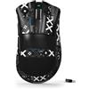 ATTACK SHARK Mouse da gioco wireless V3 65 g ultraleggero, sensore PAW3311 25K DPI, polling 1K, interruttori meccanici, 2,4G/BT/USB, ergonomico per PC/Mac