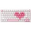 YUNZII Tastiera meccanica, tastiera da gioco QWERTY al 75% Tastiera Hot Swap con pulsante, interruttori RGB pre-lubrificati, BT/Type-C/2.4G Creamy Keyboard