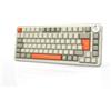 Ajazz Tastiera meccanica wireless al 75% AK820 MAX, 82 tasti hot-swap, layout QWERTZ, manopola del volume, 2.4G/BT5.0/Type-C, illuminazione RGB, gaming e ufficio