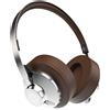 TELEFUNKEN Cuffie Bluetooth over-ear TELEFUNKEN ARCO Classic con ANC, modalità trasparenza, multipoint e batteria da 65 ore, driver da 40 mm, USB-C/jack, marrone HiFi SoundPro