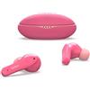Belkin Cuffie Bluetooth wireless per bambini SOUNDFORM Nano, limite di volume 85 dB, IPX5, batteria 24 ore, intrauricolari, ideali per la scuola, le lezioni online e l'iPhone