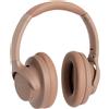 Create Cuffie da studio wireless ANC con archetto, color moka, pieghevoli, Bluetooth 5.4, batteria con autonomia di 60 ore, ricarica rapida USB-C, 4 microfoni, cancellazione del rumore