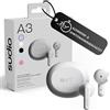 Sudio Auricolari Bluetooth 5.4 Cuffie Bluetooth Connessione multipoint | Resistenti al sudore e agli schizzi d'acqua | Touch | 25 ore di riproduzione | Custodia di ricarica USB-C