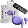 Sudio Auricolari Bluetooth 5.4 Cuffie Bluetooth Connessione multipoint | Resistenti al sudore e agli schizzi d'acqua | Touch | 25 ore di riproduzione | Custodia di ricarica USB-C