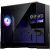 Phanteks Case per PC Phanteks XT V5 LCD, torre media, compatibile ATX, con display LCD da 7 pollici e pannello in vetro temperato