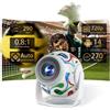 Merkloos Proiettore mini Android TV 14.0 - 8K - 290 ANSI lumen - Rotazione 270° - Wi-Fi 6 e Bluetooth 5.4 - Edizione calcio