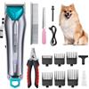 Merkloos Tosatrice per cani senza fili - Tosacani ricaricabile - 4 lunghezze - Pelo folto - Ricaricabile via USB