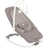 Joie Dreamer Sdraietta Neonato Elettrica a Dondolo con Vibrazione regolabile, Pannello Musicale e Arco Giochi - Walnut